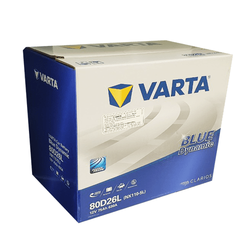 Bình Ắc Quy Varta 80D26L (12V 75Ah 600Cca)