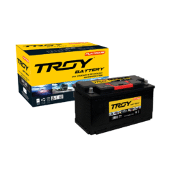 Ắc Quy TROY 12V 100Ah CMF DIN100 - Loại Khô Kín Khí - Cọc Chìm tiêu chuẩn Châu Âu