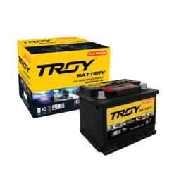 Ắc Quy TROY 12V 45Ah CMF DIN45 - Loại Khô Kín Khí - Cọc Chìm tiêu chuẩn Châu Âu