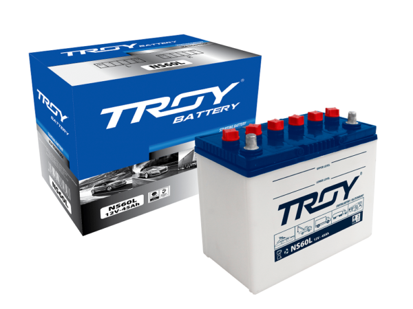 Bình Ắc Quy Troy 12V 45Ah Model Ns60L