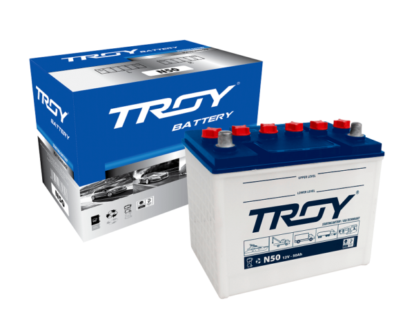 Bình Ắc Quy Troy 12V 50Ah Model N50