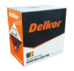 Ắc Quy Delkor 12V 26Ah Model NT50-24 Dùng Cho Máy Bơm PCCC