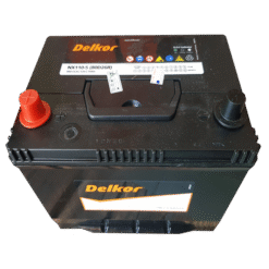 Ắc Quy Delkor 12V 90Ah Model 80D26R - Cọc Thuận (Cọc + bên phải)