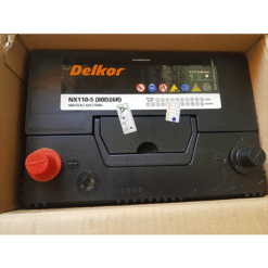 Ắc Quy Delkor 12V 90Ah Model 80D26R - Cọc Thuận (Cọc + bên phải)