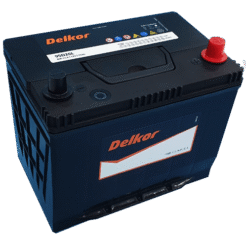 Ắc Quy Delkor 12V 75Ah Model 95D26L - Cọc ngược (Cọc + bên trái)