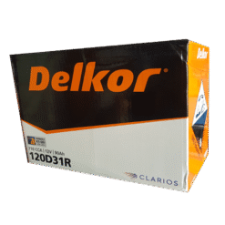 Ắc Quy Delkor 12V 90Ah Model 120D31R - Cọc Thuận (Cọc + bên phải)