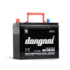 Bình Ắc Quy Đồng Nai Khô 12V 52Ah CMF 55B24LS Cọc Ngược