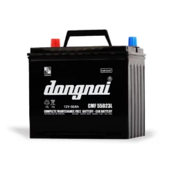 Bình Ắc Quy Đồng Nai Khô 12V 60Ah CMF 55D23L Cọc Ngược