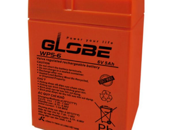 Bình Ắc Quy Globe 6V-5Ah (Wp5-6))