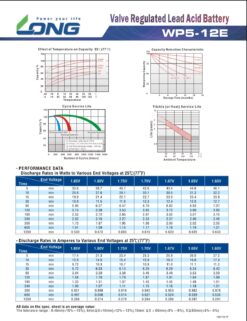 Bình Ắc Quy LONG 12V 5Ah (WP5-12)