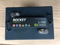 Bình Ắc Quy Xe Điện Sân Golf 6V 225Ah ROCKET L105 - Nhập khẩu Hàn Quốc