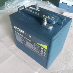 Bình Ắc Quy Xe Điện Sân Golf 6V 225Ah ROCKET L105 - Nhập khẩu Hàn Quốc