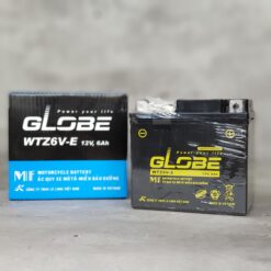 Alternative view of Ắc Quy Xe Máy GLOBE WTZ6V-E (12V- 6AH) Chính Hãng 100%