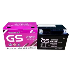 Bình Ắc Quy Xe Máy GS GTZ5S (12V – 3.5AH)
