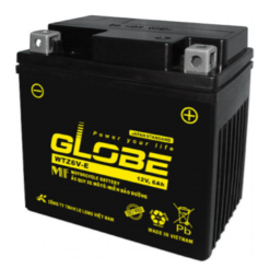 Ắc Quy Xe Máy GLOBE WTZ6V-E (12V- 6AH) Chính Hãng 100%