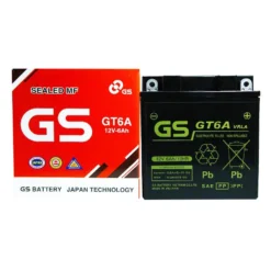 Bình Ắc Quy Xe Máy GS GT6A (12V – 6AH)